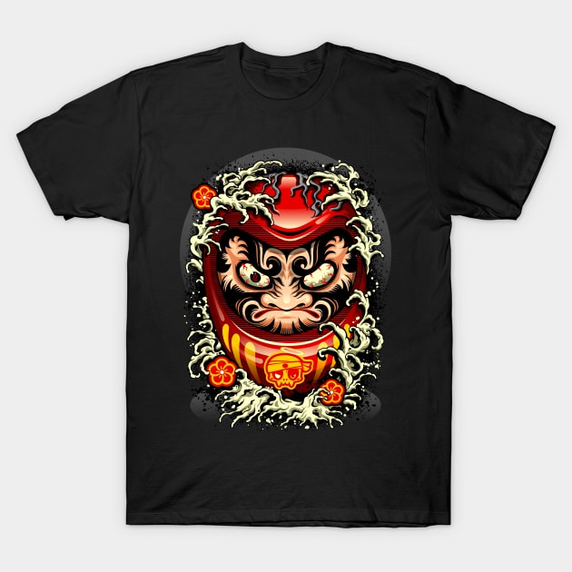 Daruma T-Shirt by KawaiiDread